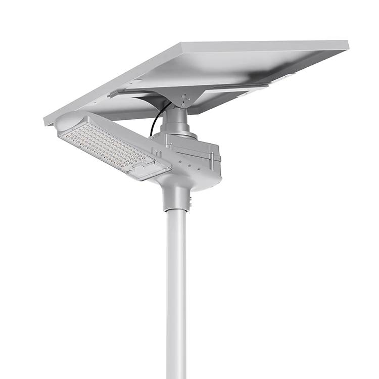 LED tänavavalgusti päikesepaneeliga